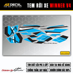 Tem Xe Winner V4 Mẫu WNV4-12