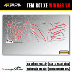 Tem Xe Winner V4 Mẫu WNV4-02