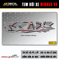 Tem Xe Winner V4 Mẫu WNV4-14