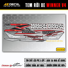 Tem Xe Winner V4 Mẫu WNV4-09