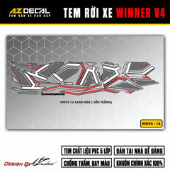 Tem Xe Winner V4 Mẫu WNV4-14