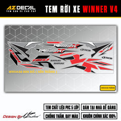 Tem Xe Winner V4 Mẫu WNV4-04