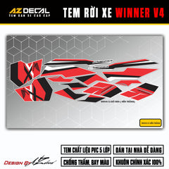 Tem Xe Winner V4 Mẫu WNV4-12