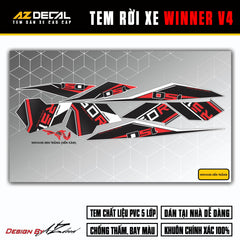 Tem Xe Winner V4 Mẫu WNV4-05