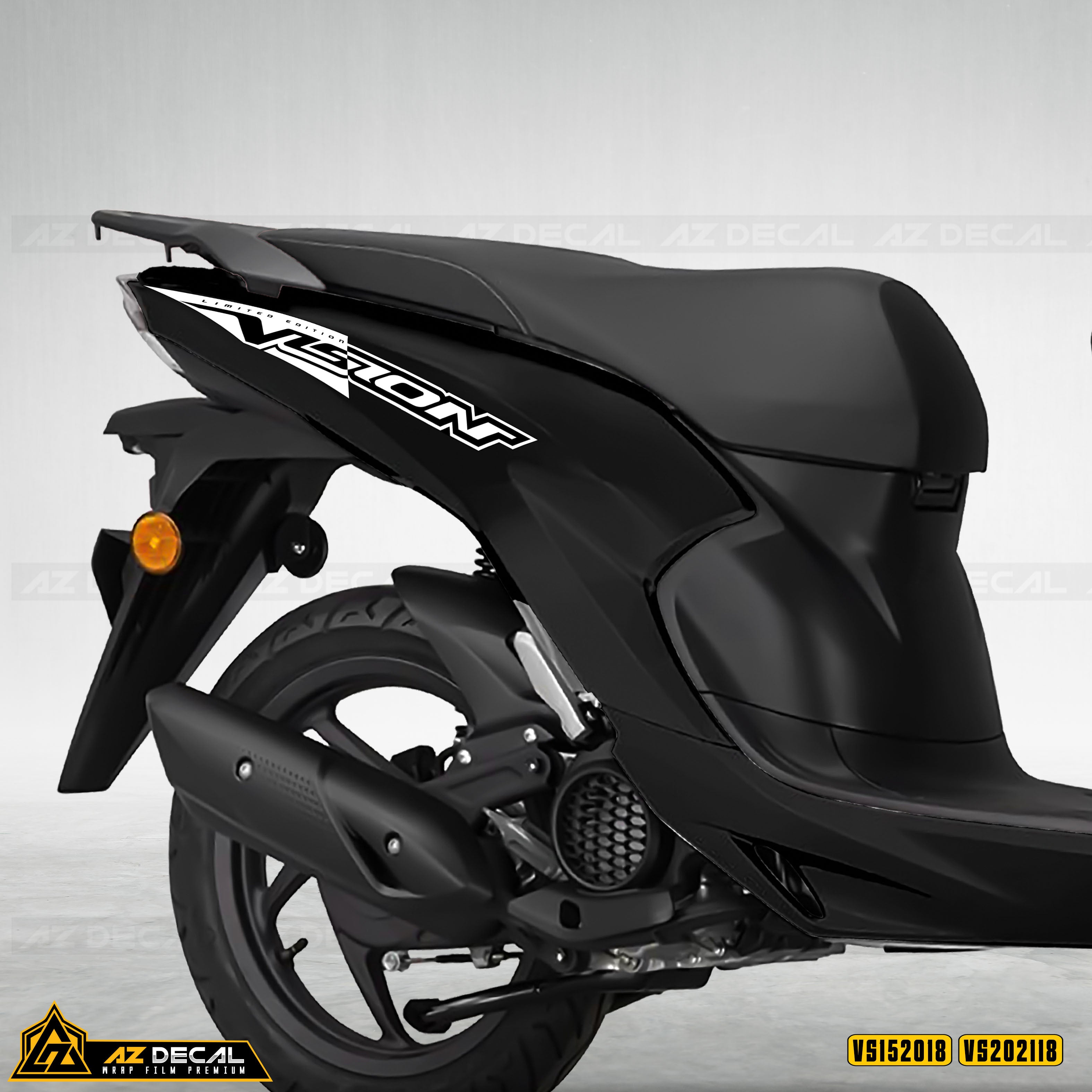 Cận cảnh mẫu tem xe Vision đẹp mẫu VS18