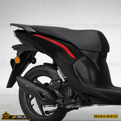 Chi tiết mẫu tem rời xe Vision đẹp trang trí sườn xe