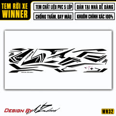 Tem Xe Winner 150 | WN32 | Thiết Kế Phong Cách