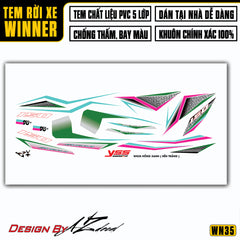 Tem Xe Winner 150 | WN35 | Thiết Kế Sáng Tạo