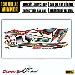 Tem Xe Winner 150 | WN35 | Thiết Kế Sáng Tạo