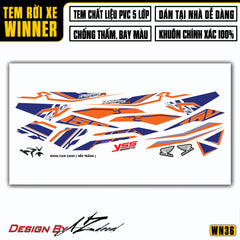 Tem Xe Winner 150 | WN36 | Thiết Kế Mạnh Mẽ