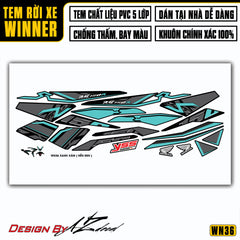 Tem Xe Winner 150 | WN36 | Thiết Kế Mạnh Mẽ