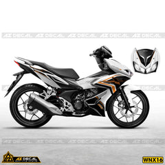 Tem Xe Winner X | WNX16 | Matrix DOHC xe trắng