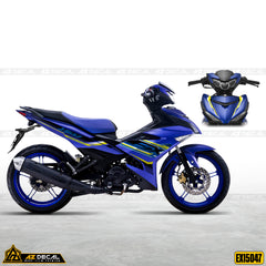 Tem rời Ex 150 xanh Gp đẹp