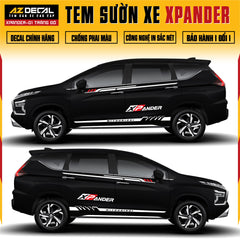 Tem Xe Xpander 01 - Tem Sườn Xe Thiết Kế Theo Yêu Cầu