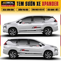Tem Xe Xpander 01 - Tem Sườn Xe Thiết Kế Theo Yêu Cầu