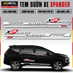 Tem Xe Xpander 01 - Tem Sườn Xe Thiết Kế Theo Yêu Cầu