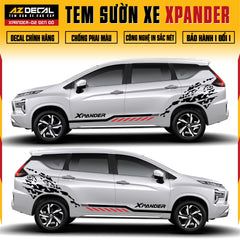 Tem Xe Xpander 02 - Tem Sườn Xe Thiết Kế Theo Yêu Cầu