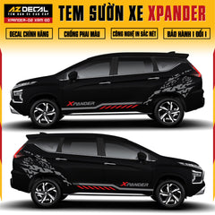 Tem Xe Xpander 02 - Tem Sườn Xe Thiết Kế Theo Yêu Cầu