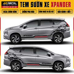 Tem Xe Xpander 02 - Tem Sườn Xe Thiết Kế Theo Yêu Cầu