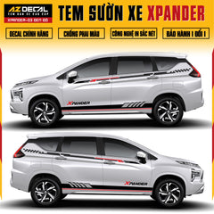 Tem Xe Xpander 03 - Tem Sườn Xe Thiết Kế Theo Yêu Cầu