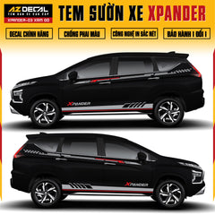 Tem Xe Xpander 03 - Tem Sườn Xe Thiết Kế Theo Yêu Cầu