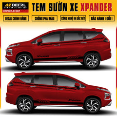 Tem Xe Xpander 03 - Tem Sườn Xe Thiết Kế Theo Yêu Cầu