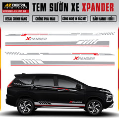 Tem Xe Xpander 03 - Tem Sườn Xe Thiết Kế Theo Yêu Cầu