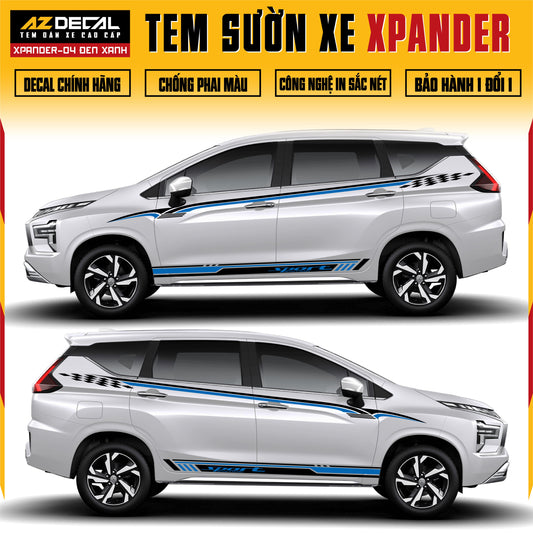 Tem Xe Xpander 04 - Tem Sườn Xe Thiết Kế Theo Yêu Cầu