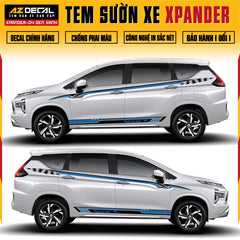 Tem Xe Xpander 04 - Tem Sườn Xe Thiết Kế Theo Yêu Cầu
