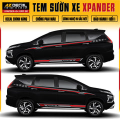Tem Xe Xpander 04 - Tem Sườn Xe Thiết Kế Theo Yêu Cầu
