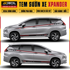 Tem Xe Xpander 04 - Tem Sườn Xe Thiết Kế Theo Yêu Cầu