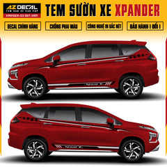 Tem Xe Xpander 04 - Tem Sườn Xe Thiết Kế Theo Yêu Cầu