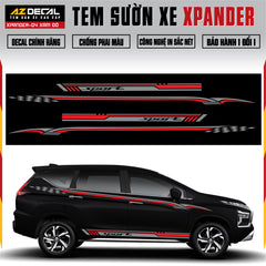 Tem Xe Xpander 04 - Tem Sườn Xe Thiết Kế Theo Yêu Cầu
