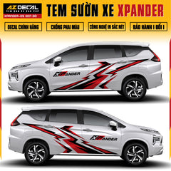 Tem Xe Xpander 05 - Tem Sườn Xe Thiết Kế Theo Yêu Cầu