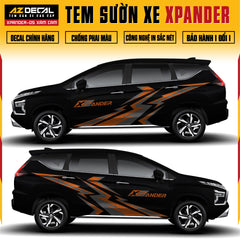 Tem Xe Xpander 05 - Tem Sườn Xe Thiết Kế Theo Yêu Cầu