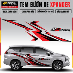 Tem Xe Xpander 05 - Tem Sườn Xe Thiết Kế Theo Yêu Cầu