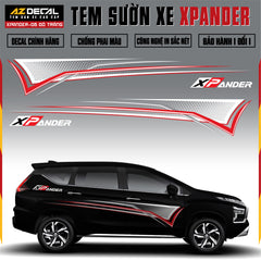 Tem Xe Xpander 06 - Tem Sườn Xe Thiết Kế Theo Yêu Cầu