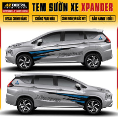 Tem Xe Xpander 07 - Tem Sườn Xe Thiết Kế Theo Yêu Cầu