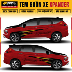 Tem Xe Xpander 07 - Tem Sườn Xe Thiết Kế Theo Yêu Cầu
