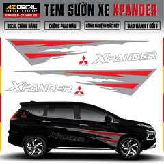 Tem Xe Xpander 07 - Tem Sườn Xe Thiết Kế Theo Yêu Cầu