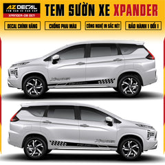 Tem Xe Xpander 08 - Tem Sườn Xe Thiết Kế Theo Yêu Cầu