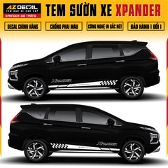 Tem Xe Xpander 08 - Tem Sườn Xe Thiết Kế Theo Yêu Cầu
