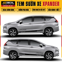 Tem Xe Xpander 08 - Tem Sườn Xe Thiết Kế Theo Yêu Cầu