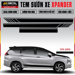 Tem Xe Xpander 09 - Tem Sườn Xe Thiết Kế Theo Yêu Cầu