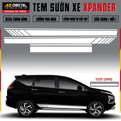 Tem Xe Xpander 09 - Tem Sườn Xe Thiết Kế Theo Yêu Cầu