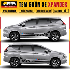 Tem Xe Xpander 10 - Tem Sườn Xe Thiết Kế Theo Yêu Cầu