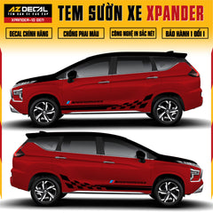 Tem Xe Xpander 10 - Tem Sườn Xe Thiết Kế Theo Yêu Cầu