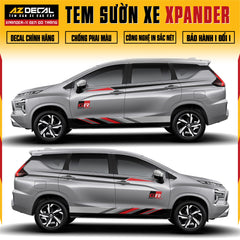 Tem Xe Xpander 11 - Tem Sườn Xe Thiết Kế Theo Yêu Cầu