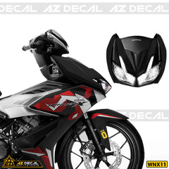 Tem Xe Winner X | WNX11 | Thiết Kế Matrix Cận Cảnh