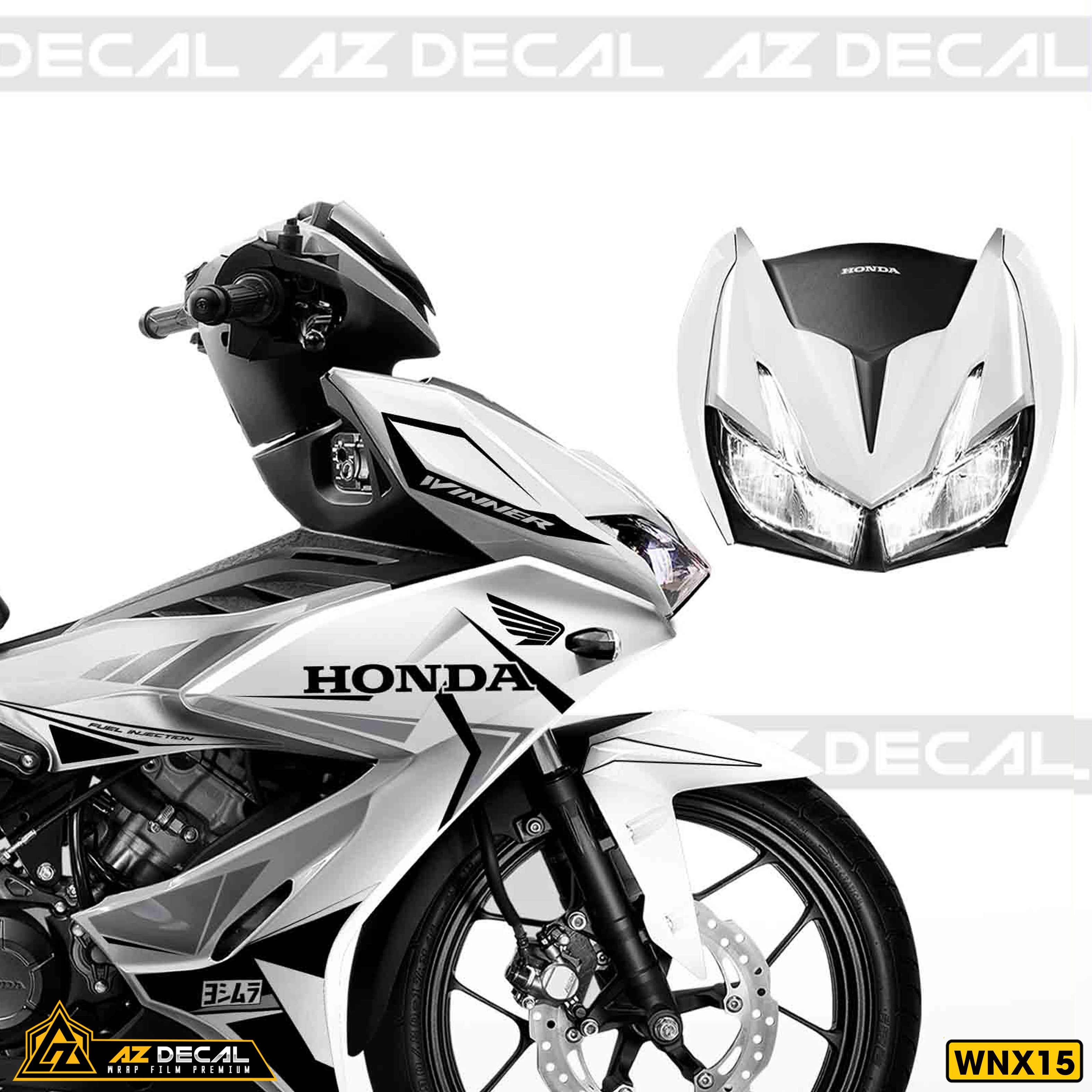 Tem Xe Winner X | WNX15 | Thiết Kế Thể Thao cận cảnh